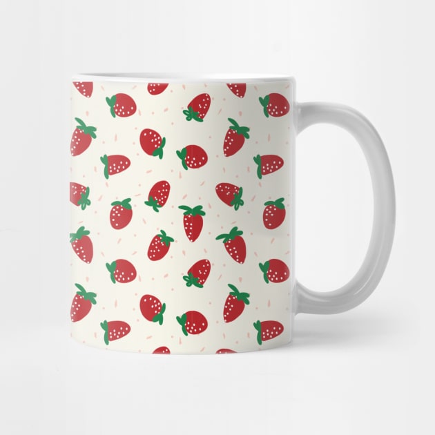 Strawberry Pattern by racheldwilliams